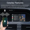 CARABC 무선 Carplay 메르세데스 벤츠 A B C E CLA GLA GLK ML 스프린터 NTG4.5 베커 모듈 안드로이드 자동 네비게이션에 적합 2