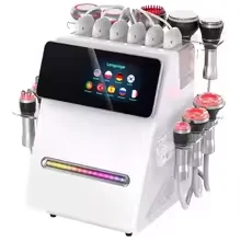 Machine de Cavitation de graisse ultrasonique R4F sous vide 80K 11 en 1, avec tampon Laser, raffermissement de la peau, Machine amincissante à Cavition Lipo 80k