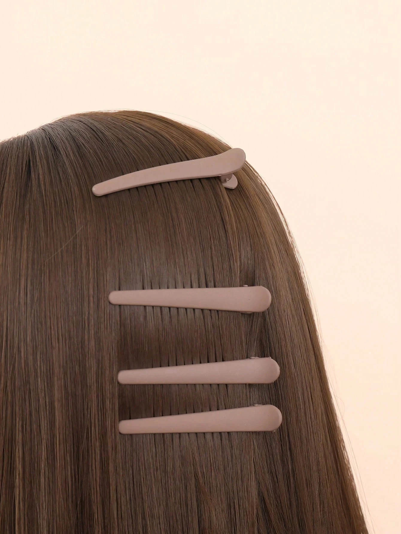 4/12 قطعة من مشابك الشعر الجانبية، مشابك الصالون لقص الشعر والغسيل والمكياج والتصفيف، مشابك شعر غير لامعة للسيدات، العودة إلى المدرسة