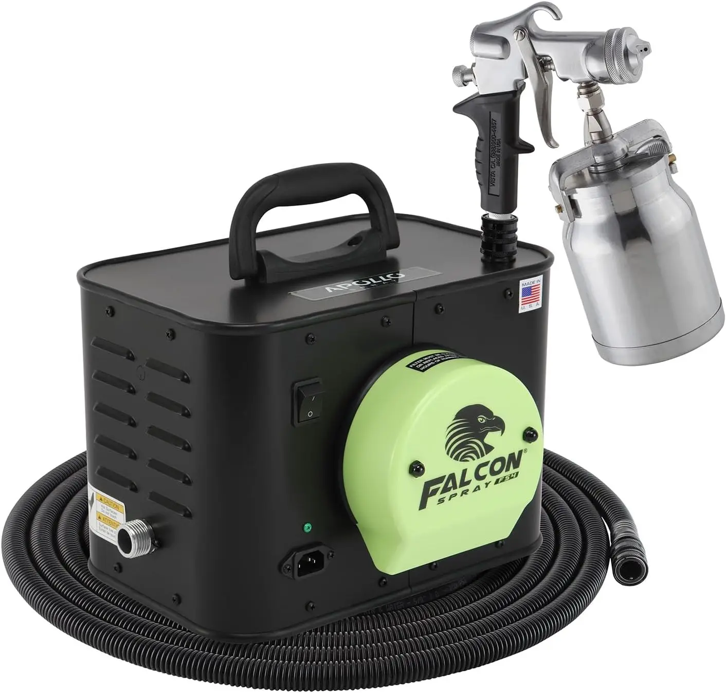 Falcon-4 Turbine Paint System With E5011 Spray Gun