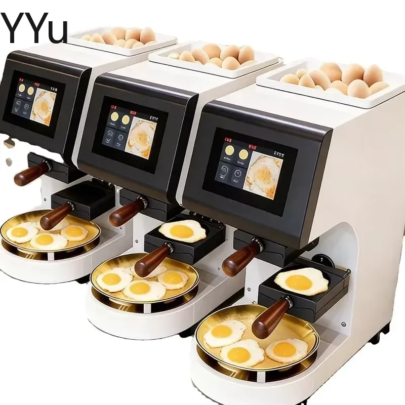 for Smart Electric Stainless Steel 304 Commercial Fully Automatic Egg Frying Machine Multi-function Kitchen Appliance Non