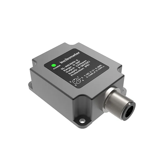

High Precision Structural Monitoring Inclinometer Sensor Rs485 Inclination Sensor For Cranes Scissors Forklift Large Equipment