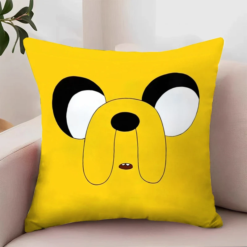 

Decorative Pillowcases A-Adventure Time Pillowcase 40x40 Cushion Covers for Decorative Cushions Aesthetic Room Decoration Cover