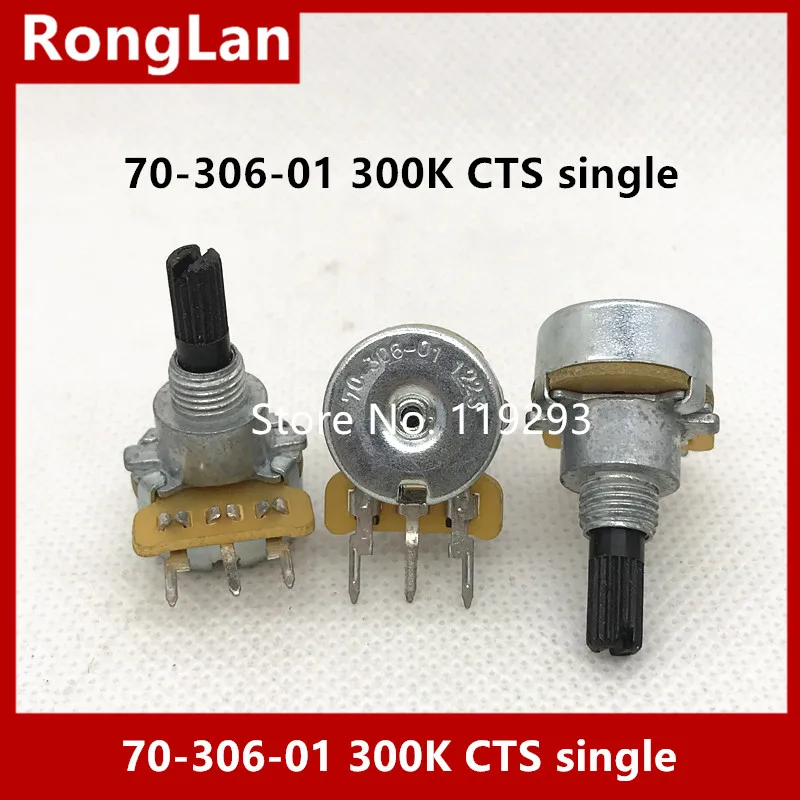 Taiwan produced 70-306-01 300K 50K CTS single joint potentiometer-10PCS/LOT