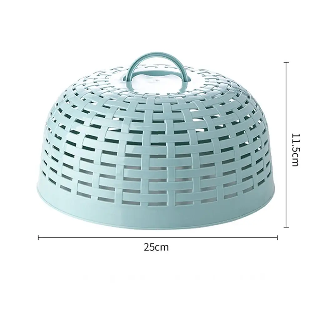 Food Cover Home Anti Mosquito Fly Vegetable Cover Plastic Round Food Dustproof Dining Table Food Cover Kitchen Accessories