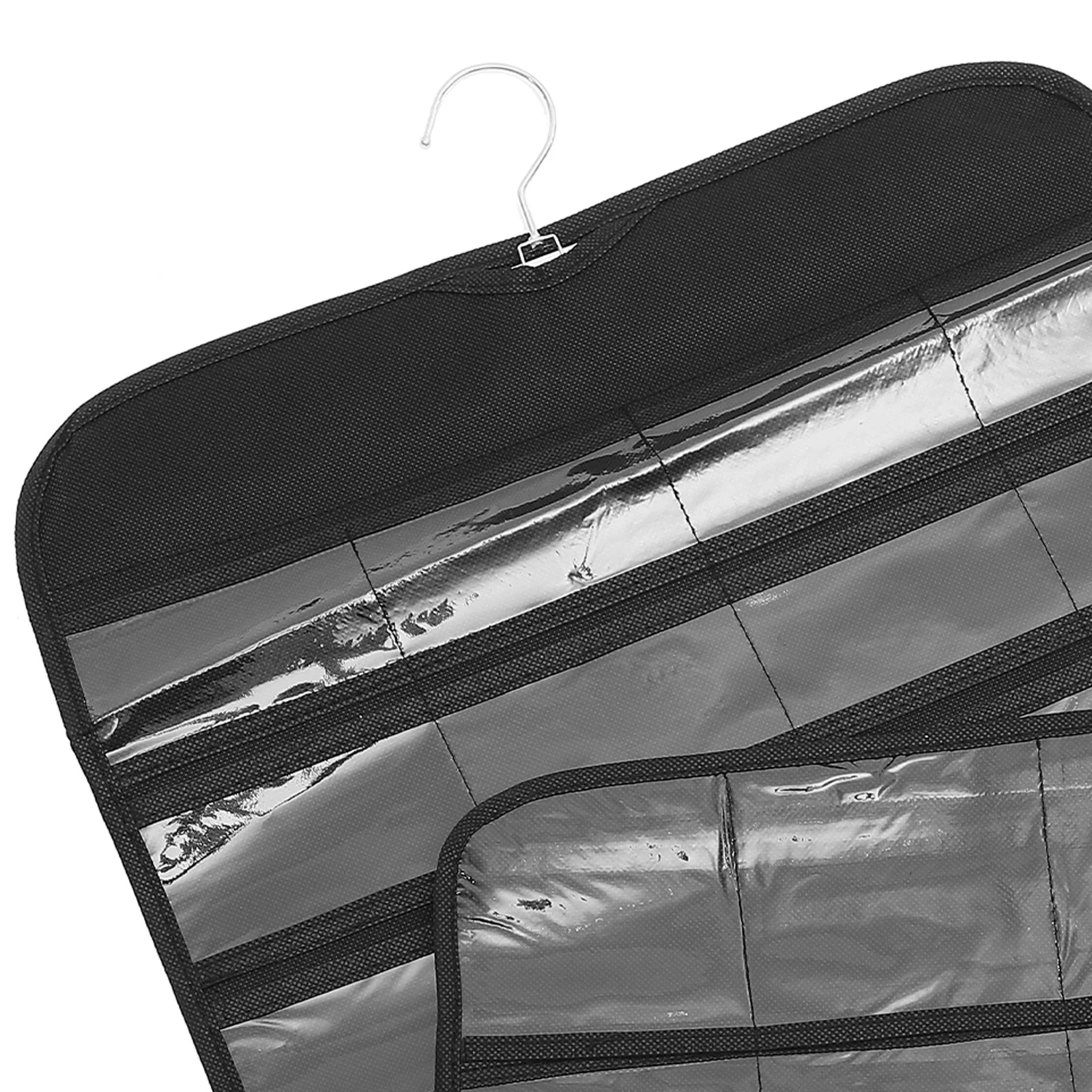 Double Sided Large Hanging Jewelry Organizer Bag Necklace Earring Storage Organizer Hanging Jewelry Holder Home Necklace Bag