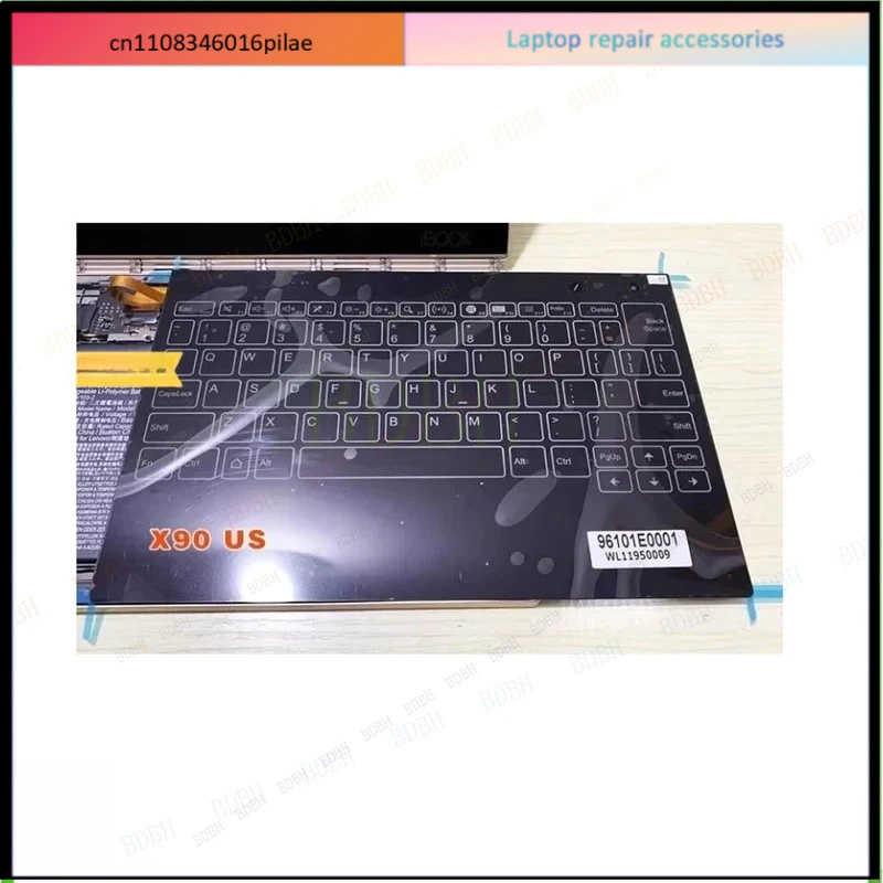BDBH US UK BR SP GR FR IT For Lenovo Yoga Book X90 YB1-X90L YB1-X90F YB1-X90 X91 X91L X91F Keyboard Assembly