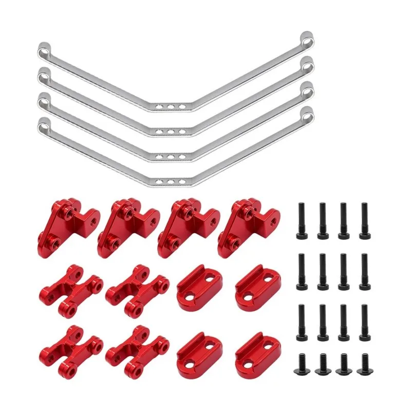 Leaf Spring Shackle Kit For WPL C84 C94 C104 RC Cars- Upgrade Accessory Package