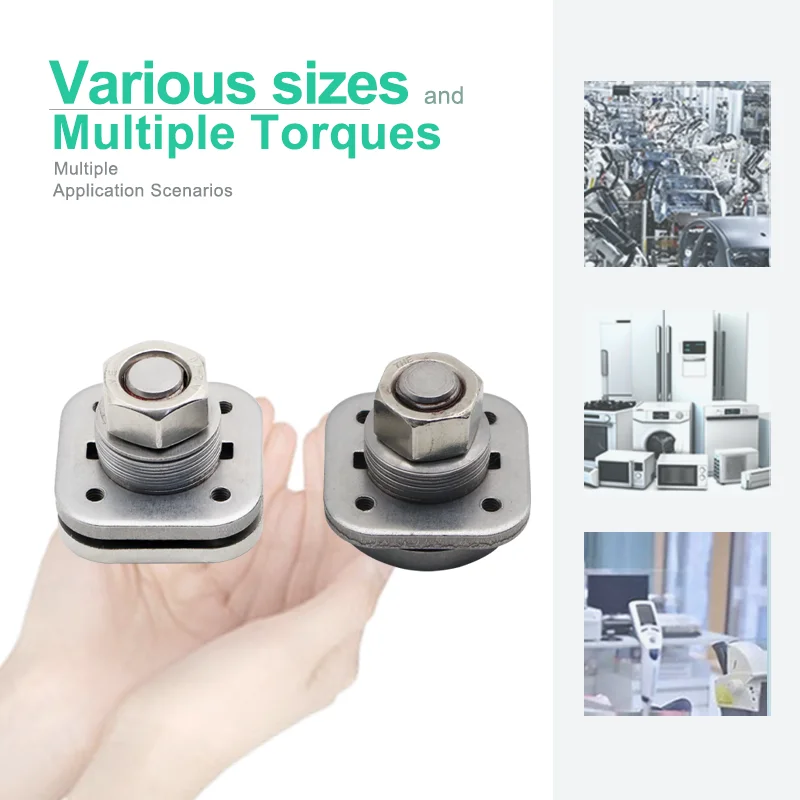 360 Degree Adjustable Torque Damping Rotary Bearing Hinge Suitable For Industrial Machinery Articulated Arm Equipment