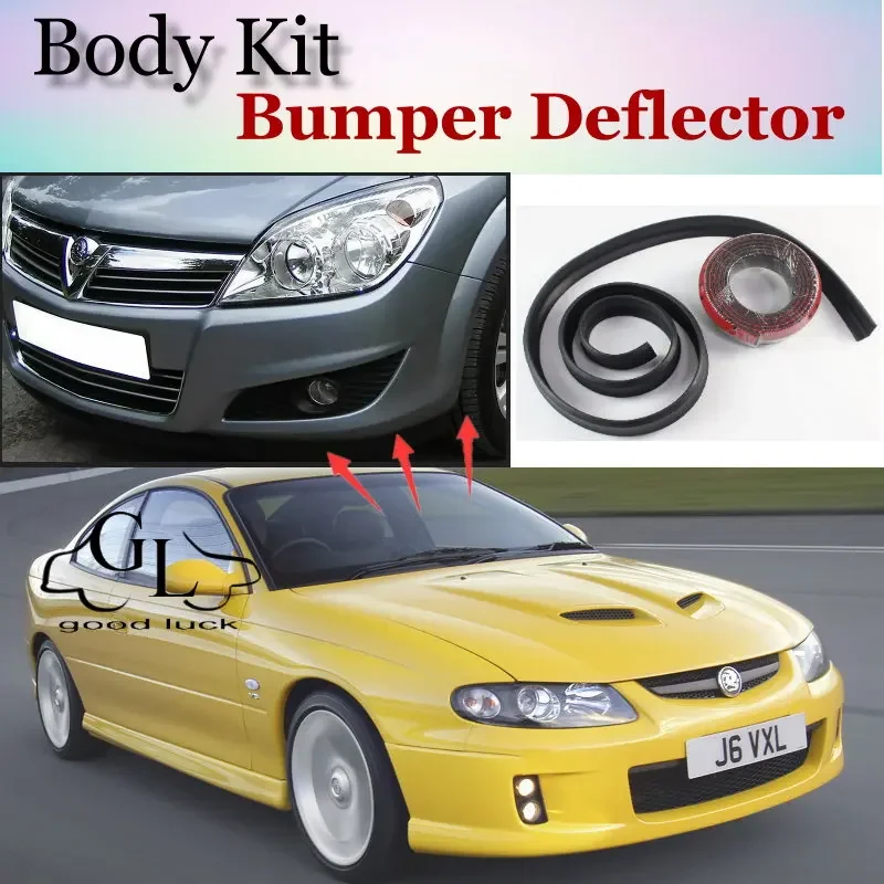 Bumper Lip Deflector Lips For Vauxhall Monaro / GTO 2001~2005 Front Spoiler Skirt For TopGear Fans Car Tuning / Body Kit / Strip