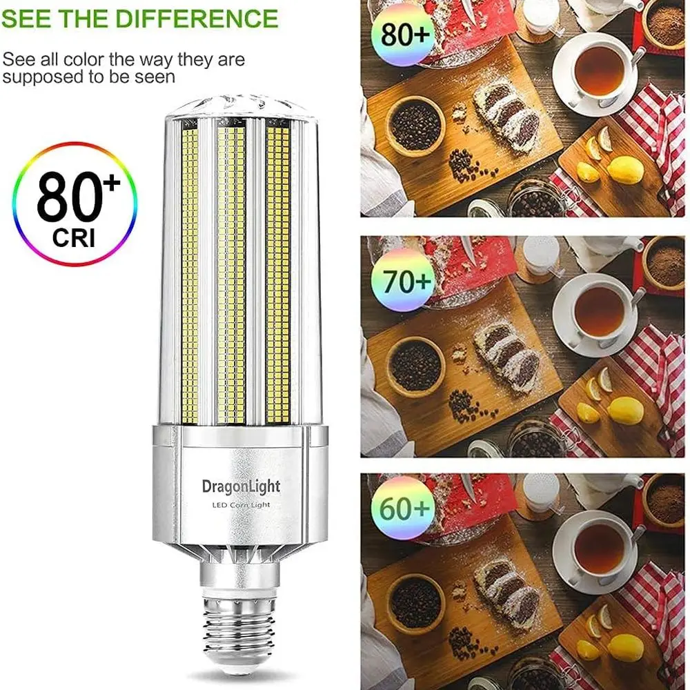 240W High Bay LED Light Bulb, 1000W MH/HID/HPS Replacement, E39 Base, 5000K Daylight, 32,400LM