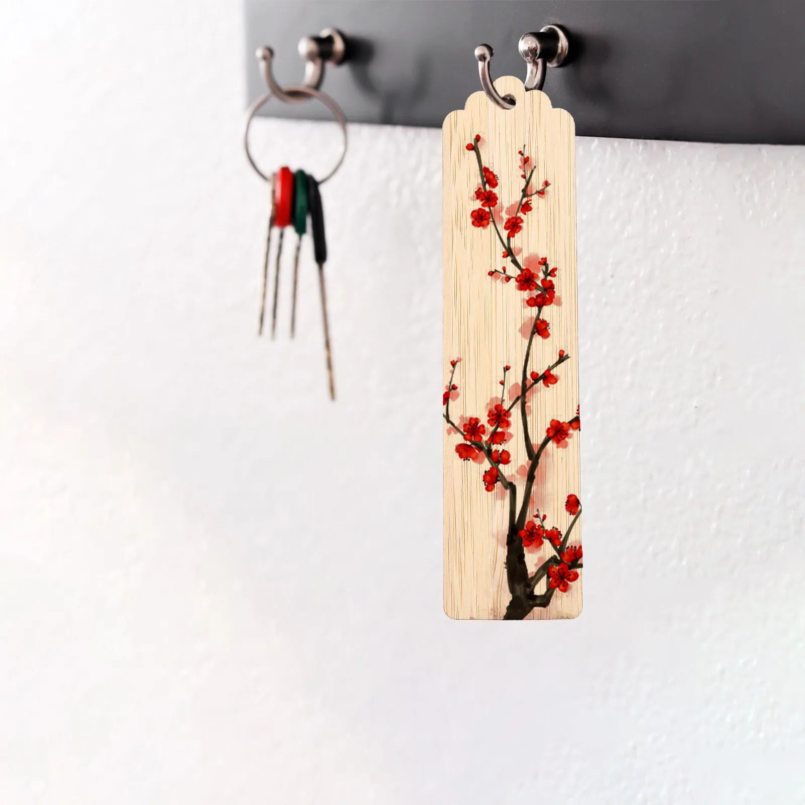 

10Pcs DIY Engraving Wooden Bookmarks Bamboo Blank Tags Creative Craft Reading Page Markers Party Decor Hanging Ornaments