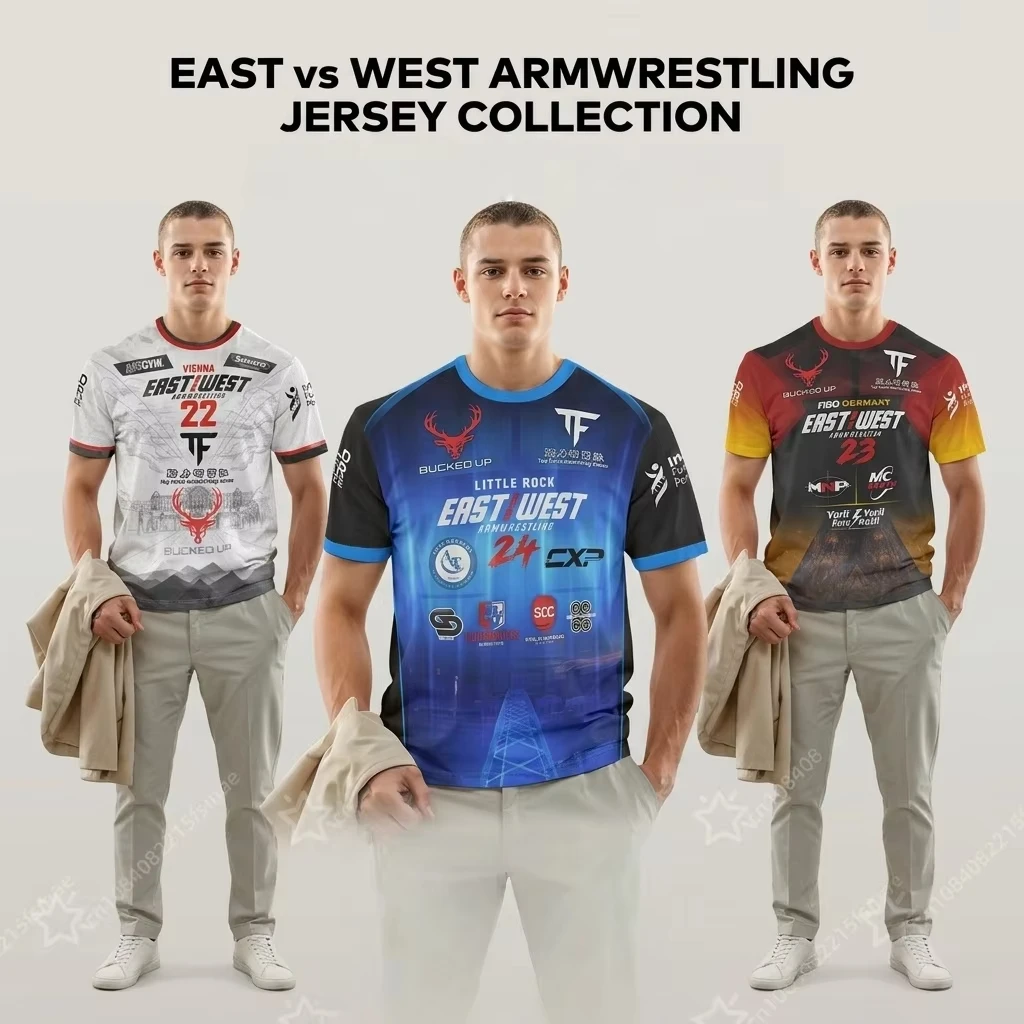 New East Vs West 24 Jerseyoutdoor Sports Wrestling Match JERSEY Boxing Training Clothes Fan Signature Men's Women's T-shirts