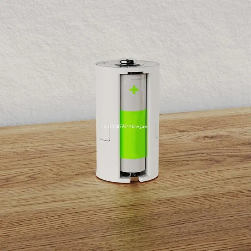 1 szt. 3 rozmiar AA do D uchwyt baterii konwerter Adapter przełącznik przełącznik plastikowa obudowa Box nowy Dropship