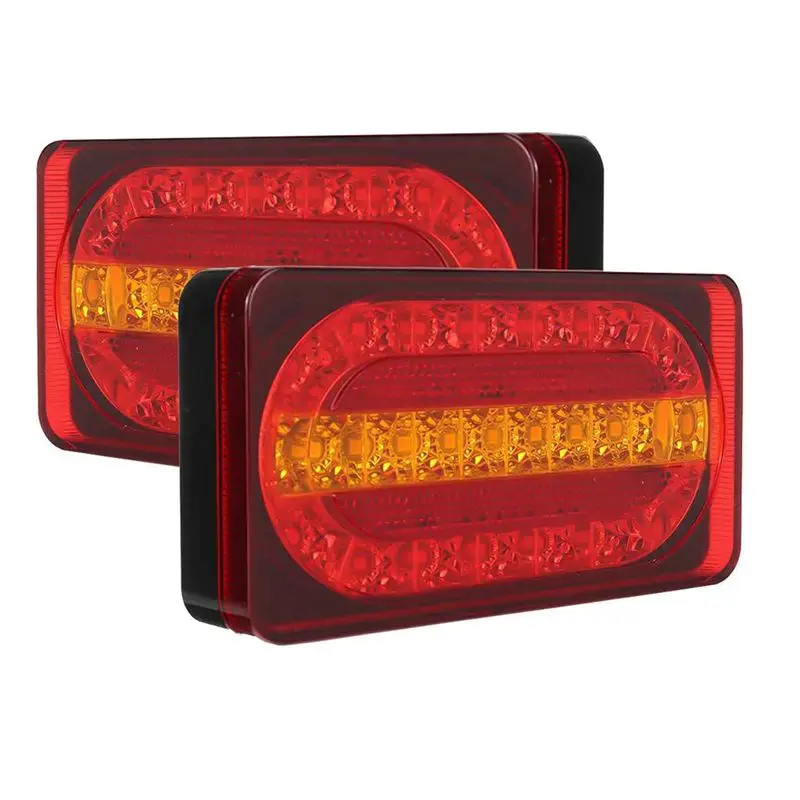 

Plain 12V Car LED Taillight Brake.Indicator Turn Signal Lights Waterproof Rear Break Lamp Universal For Caravans Truck Van