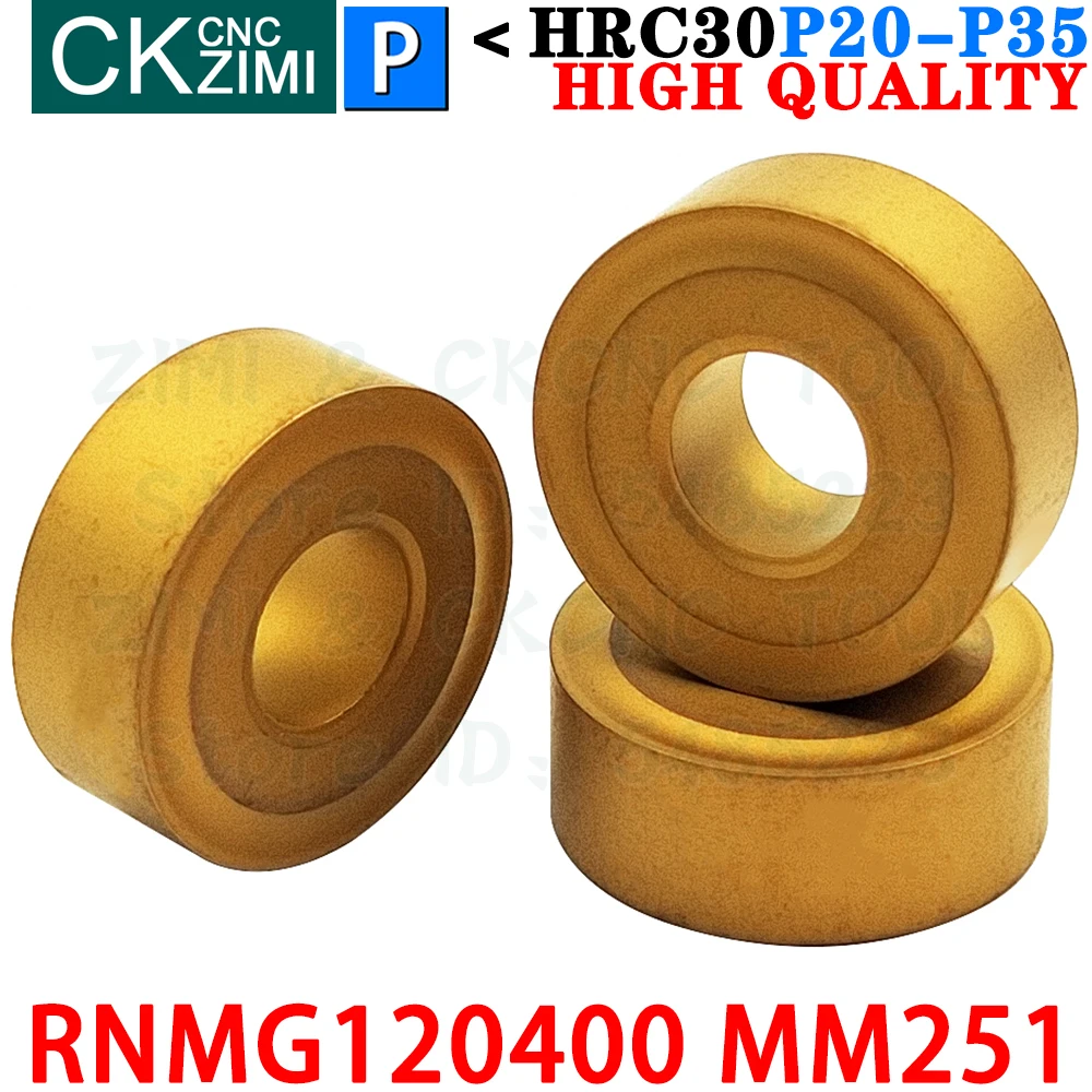 RNMG120400 YBC251 RNMG 120400 YBC251 Carbide Dạng Hình Tròn Biến Dụng Cụ Xay CNC Cơ Kim Loại Tiện Dụng Cụ Thép Không Gỉ