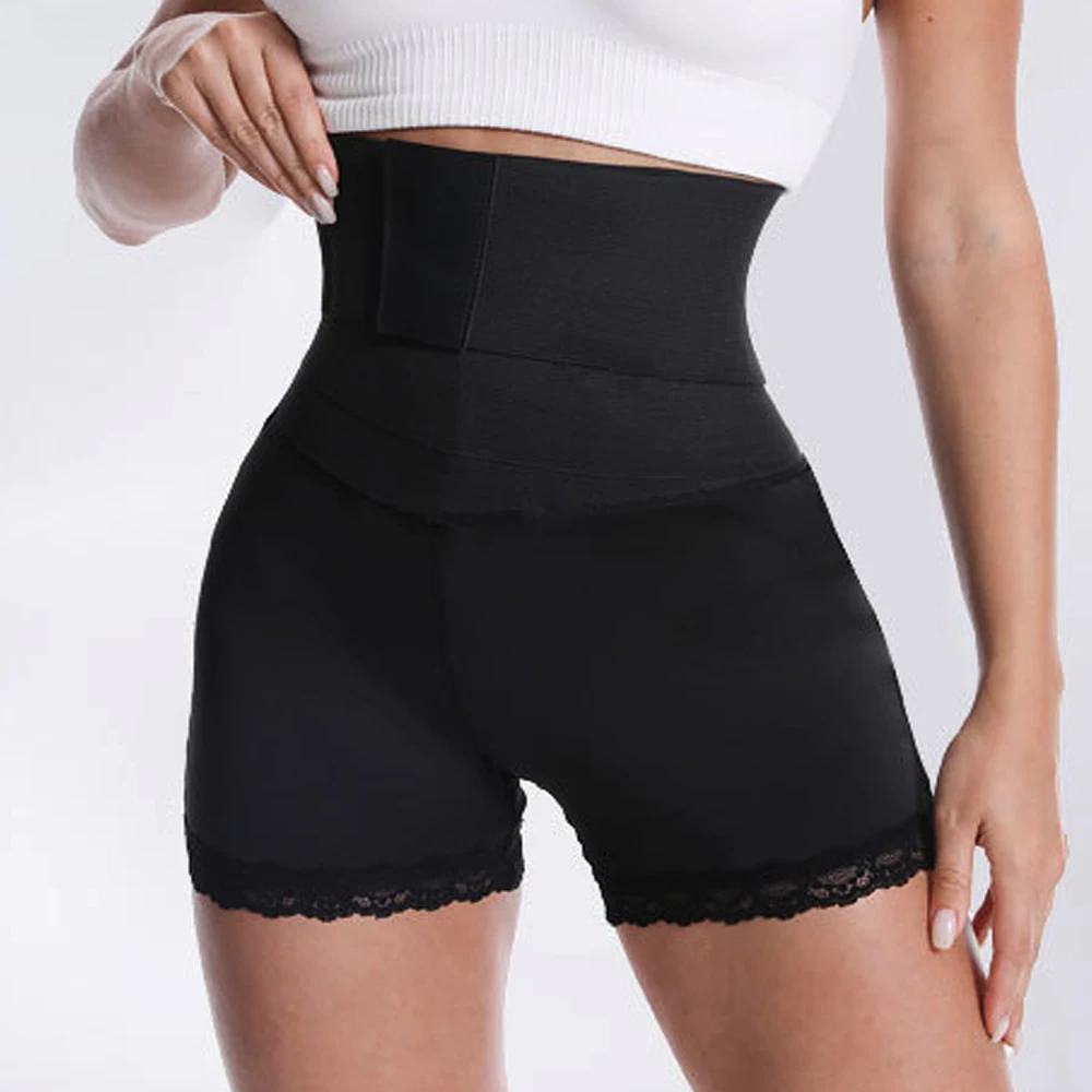 Waist Trainer Body Shaper Tummy Control Women Firm Slimming Belt with Strap Belly Control Shapewear Underwear