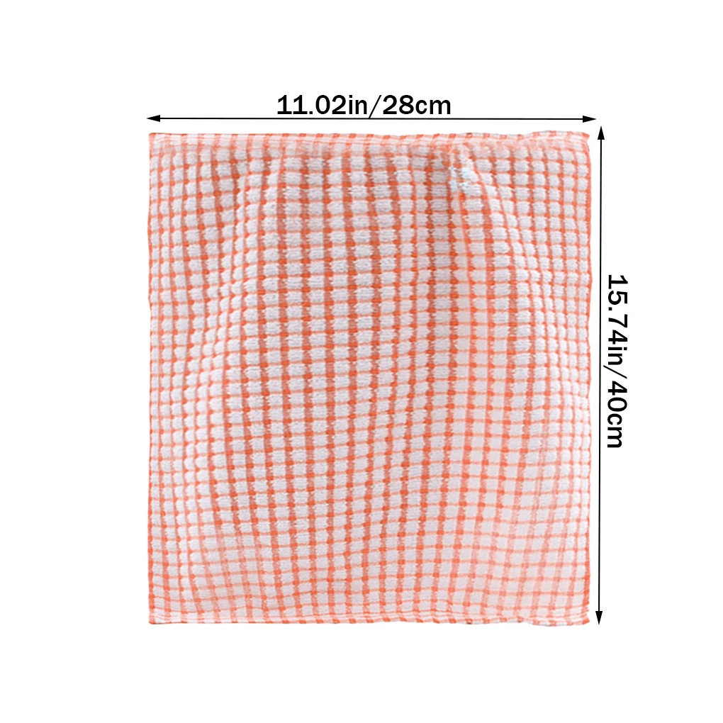 Kitchen Cotton Duster Cloth Quick Dry Tea Towel Dish Cleaning Absorbent Glass Teacup Towel