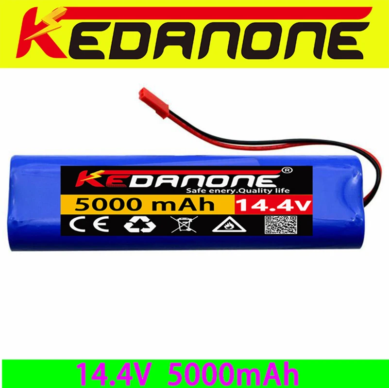 14.4V 5000mAh For Ilife Good Quality Battery  V50 V55 V8s V3s Pr o V5s Pro V 8s X750 Robot Vacuum Cleaner Batter