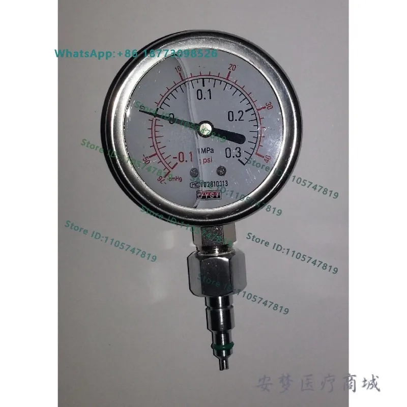 The pressure test gauge is suitable for h-emodialysis pressure gauges