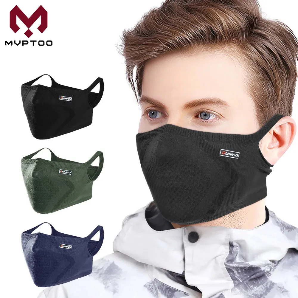 Winter Breathable Bandana Hanging Ear Thin Face Cover Mask Outdoor Sports Running Hiking Ski Windproof Soft Scarf Men Women
