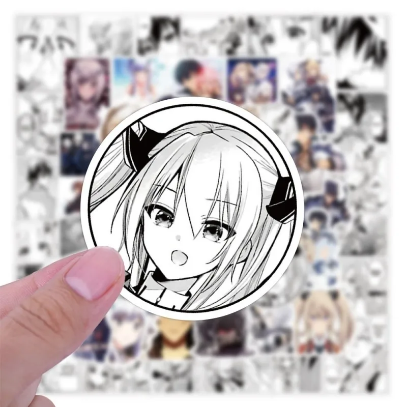 50pcs Anime The Misfit of Demon King Academy Waterproof Decor Stickers for Notebook & Scooter