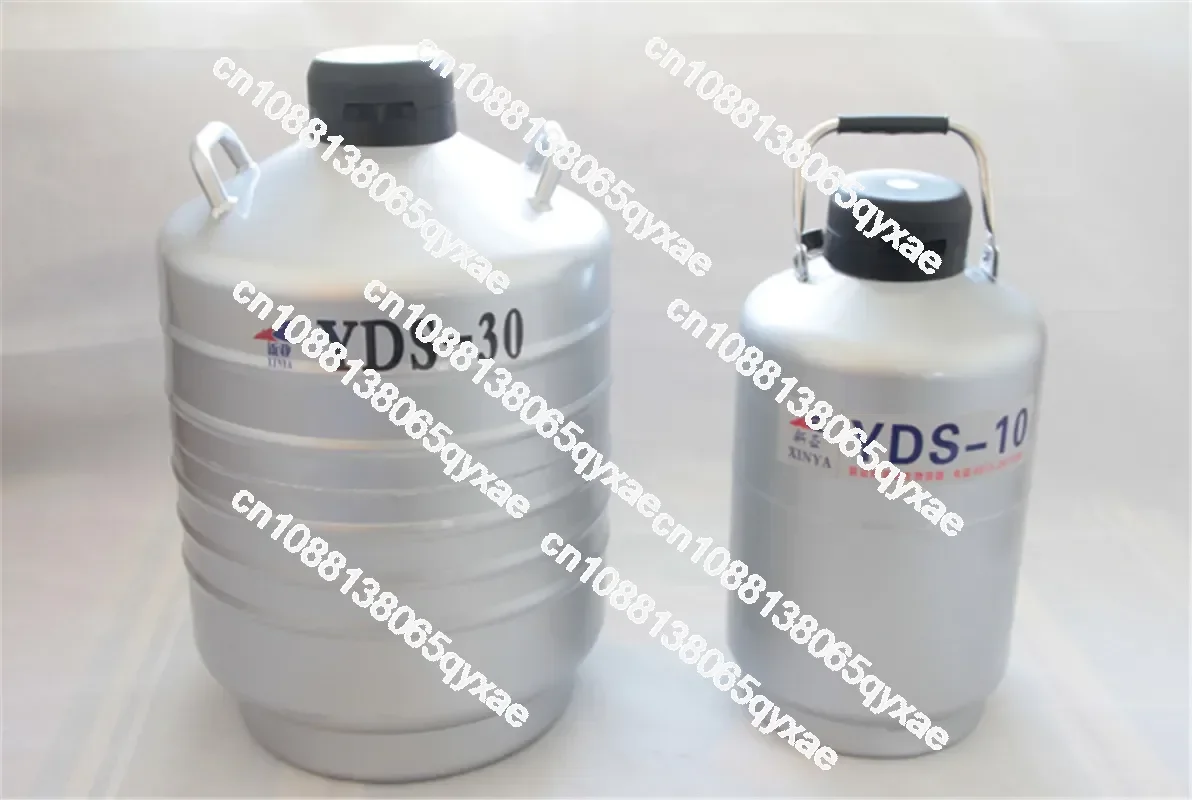 3/6/10/15/30L Liquid Nitrogen Container Cryogenic Tank Dewar Liquid Nitrogen Container with Liquid Nitrogen Tank YDS-10