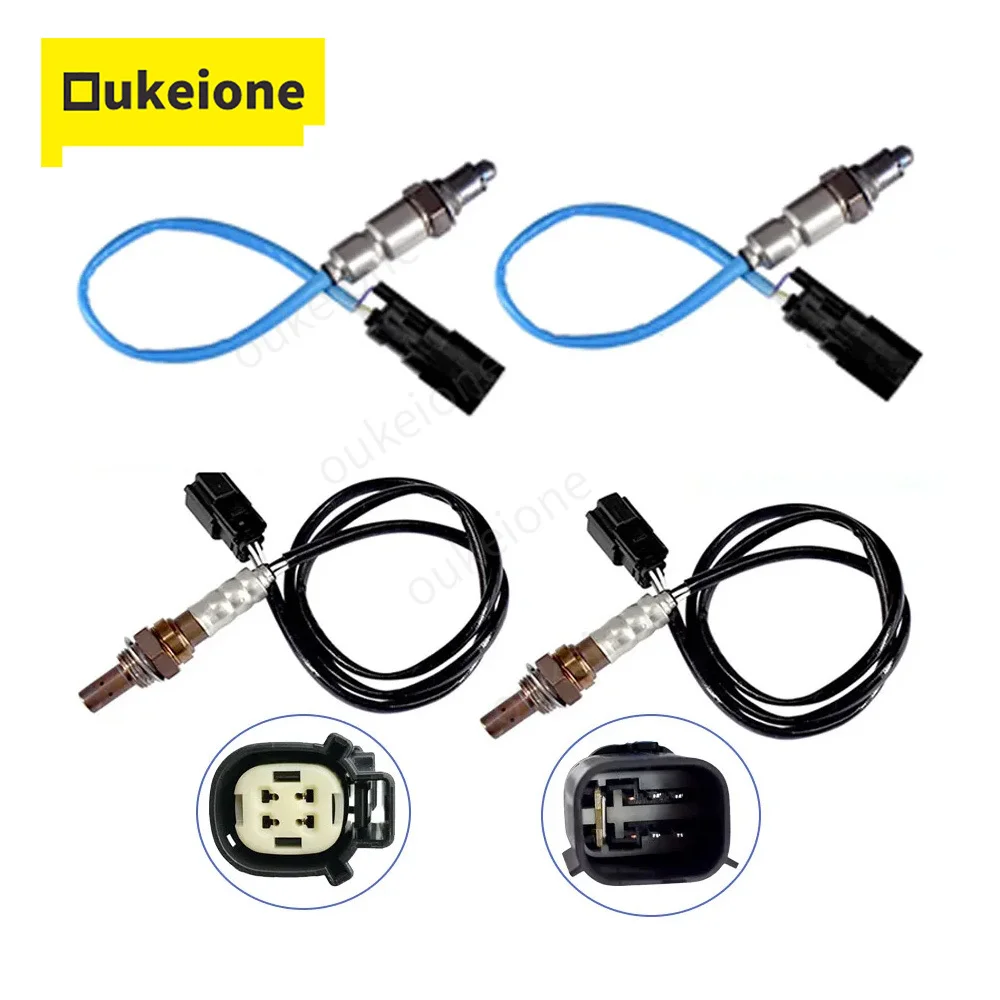 4Pcs Upstream Downstream O2 Oxygen Sensor for 2013 2014 2015 Ford Explorer 3.5L Sensor 1 2 Front Rear Lambda Car Accessories