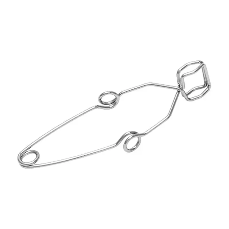 Delicate texture-Heating Glass Tube Holder Tongs-10 Pack Test Tube Clamps 5.5