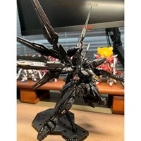 New Changlong 7701 Model 1/100 Mgex Strike Freedom Night Assembly Model Kit Midnight Coating Action Figure Plastic Model Toys