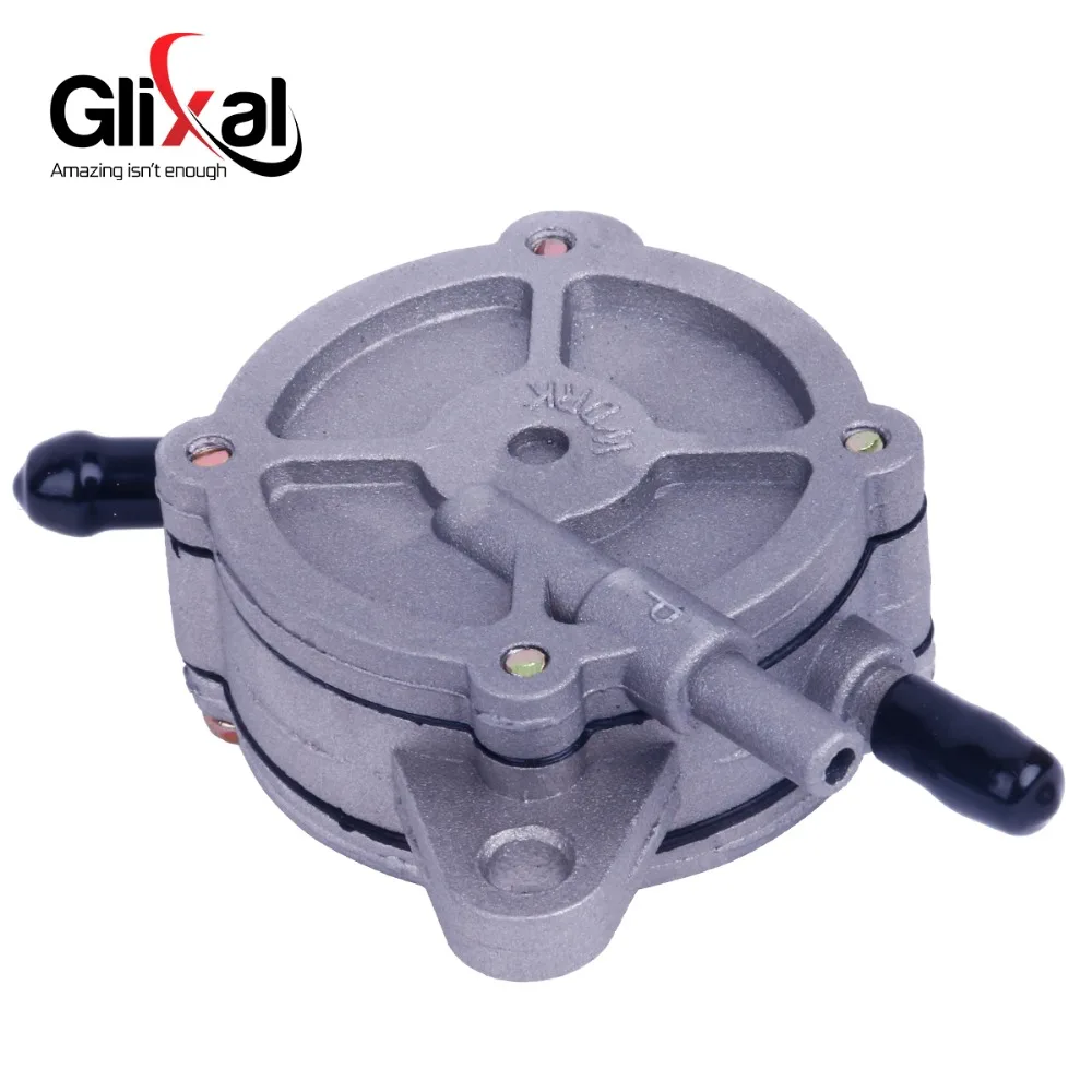 Glixal Gas Vacuum Fuel Pump Valve Petcock Switch for GY6 125cc 150cc Moped Scooter ATV Go-Kart