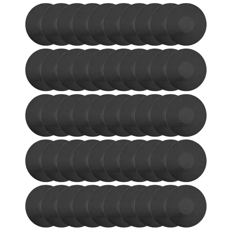 AEF5-50Piece Sensor Adhesive Freestyle Patches Waterproof Sports Continuous Glucose Monitor Sticker Black