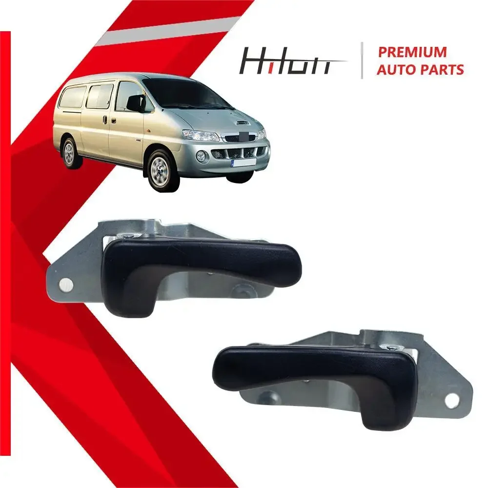Manija de puerta interior de coche delantera izquierda derecha para HYUNDAI H1 Starex I800 1998 1999 2000 2001 2002 2003-2007 82610-4A000 82620-4A000