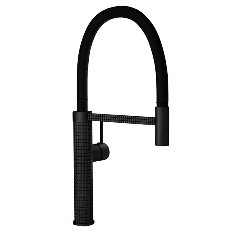 

AD23-Kitchen Faucet Pull Down Chrome Dual Mode Nozzle Hot-Cold Water Mixer Crane Tap Brass Spring Kitchen Sink Faucet