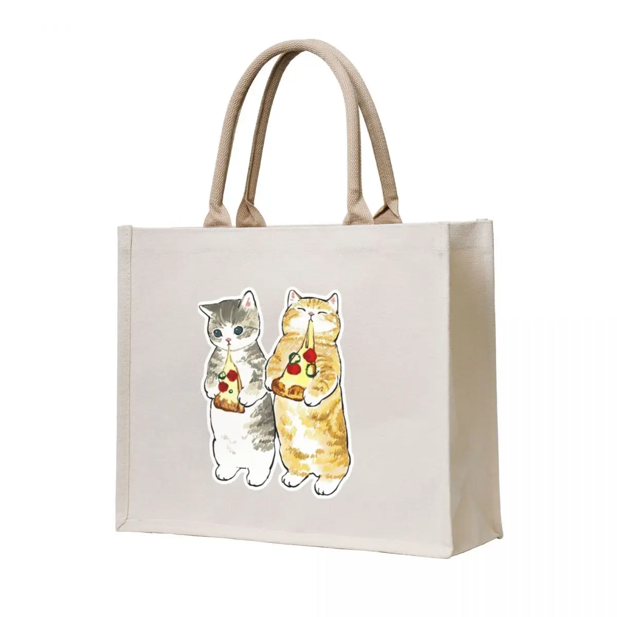 

Pizza Cats Tote Bag hand bag ladies tote bag men's Handbags the tote