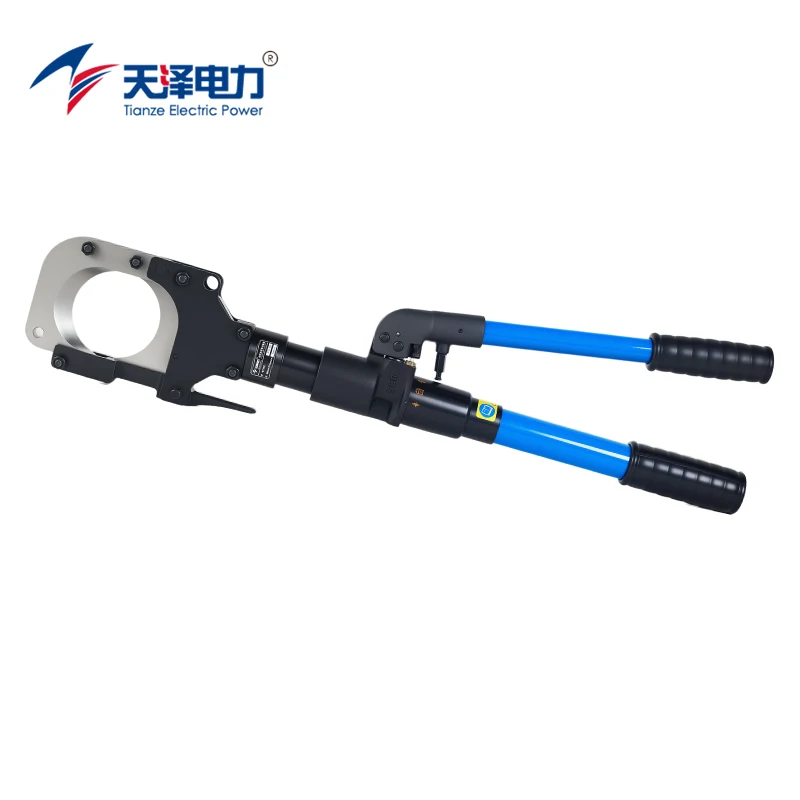 7 Ton Manual Hydraulic Alloy Steel 70MPa Operating Pressure Armouring Cable Cutter Hand Cutting Tool HTC-85