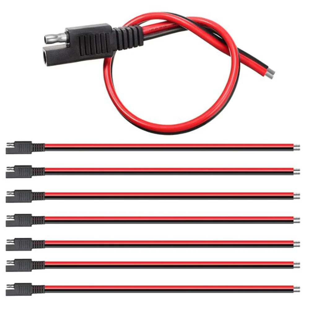 5pcs Below 36v Sae Extension Cord Battery Charger 15/30cm 5PCS Battery Charger Connector DIY Cable High Quality