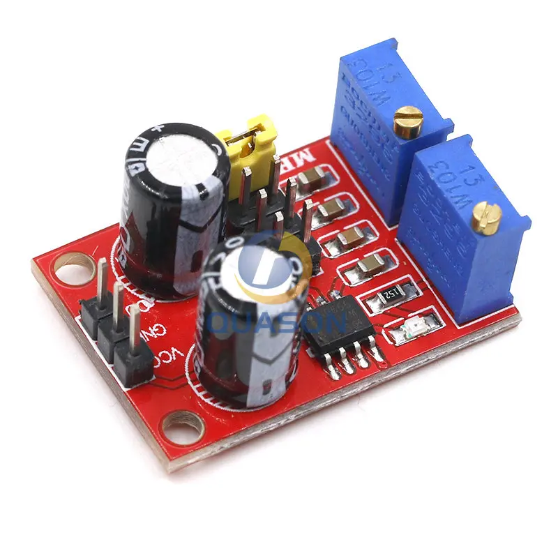 NE555 pulse frequency, duty cycle adjustable module,square/rectangular wave signal generator,stepping motor driver