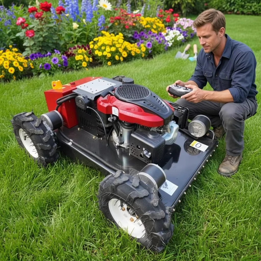 Cheapest Industrial-grade 550mm Wheeled Lawn Mower, Suitable for Farms and Orchards, CE Certified