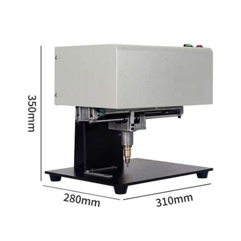 Laser Pneumatic Electric Marking Machine Metal Nameplate Engraving Machine Stainless Steel Parts Desktop Small 190X120 Mm