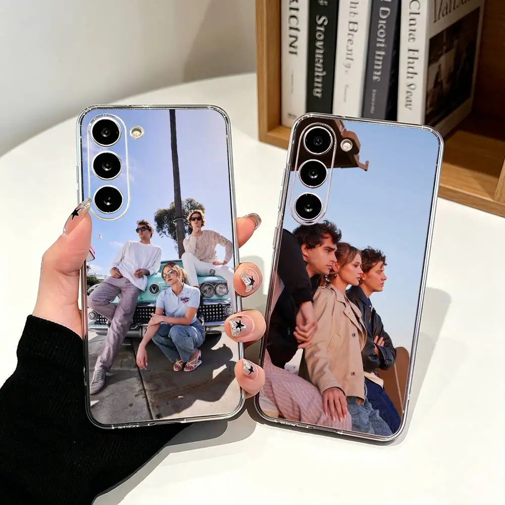 Funda para teléfono con diseño de película L-Love Me Love Me C-Cuori Magnetici-i para Samsung Galaxy A71,A70,A52,A51,A40,A30, funda transparente