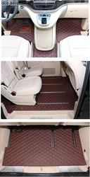 Top quality! Custom full set car floor mats for Mercedes Benz V 300 d W447 2024-2020 7 8 seats waterproof carpets for V300d V300