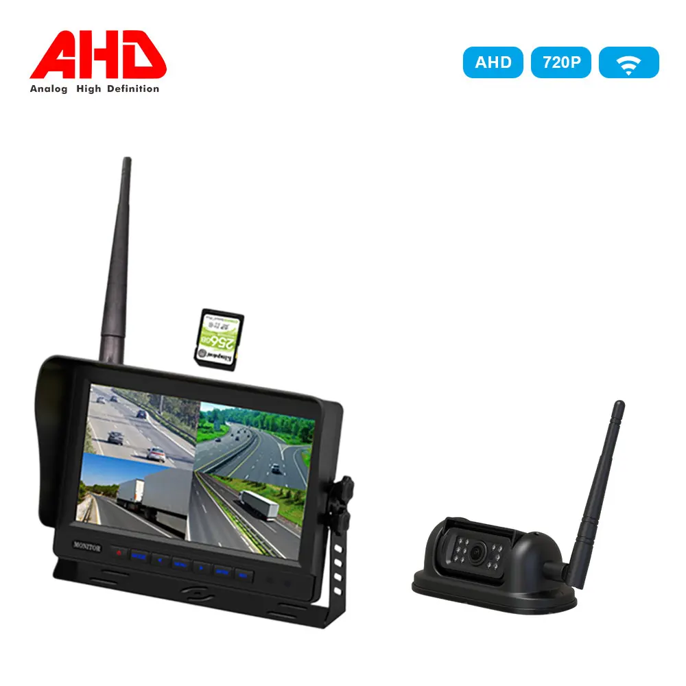 2026  1080p Night Vision Car Reversing Aid System Backup Car Security Camera for Truck