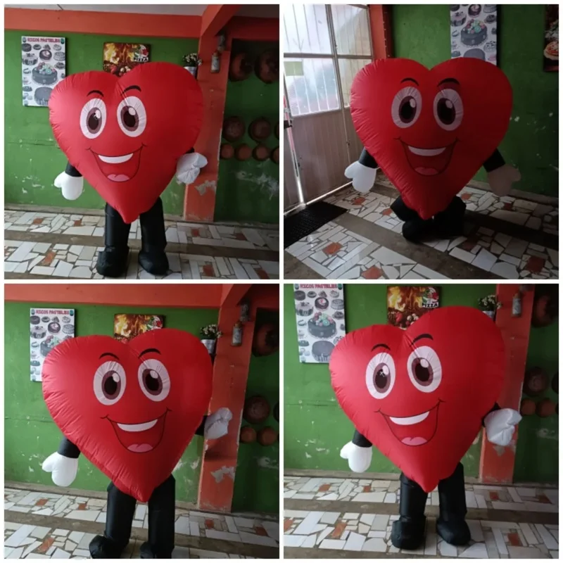 Simbok 웨딩 파티 공급 해피 레드 러브 하트 웃는 소품 풍선 러브 의상 분위기 무대 공연 소품 선물