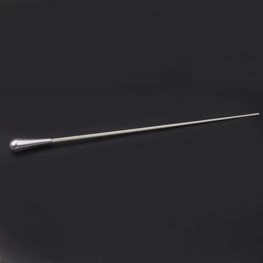 Metal Handle Band Conducting Baton Lightweight Smooth Touch Musical Conductors Batons Professional Gold Silver