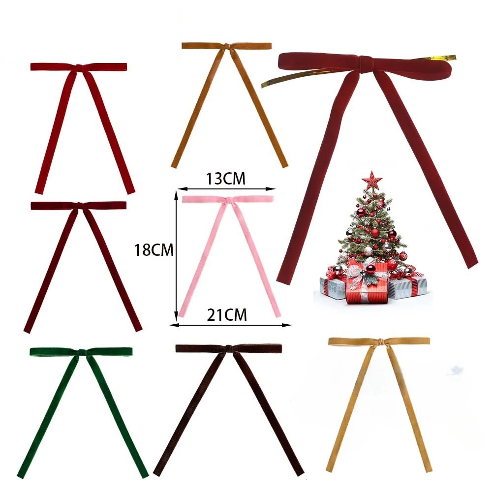 10 Pcs Velvet Bows …