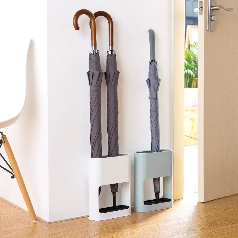 Home Accessories ABS PP Iron Anti-skid 4-hole Creative Drainage Rain Long Short Umbrella Frame