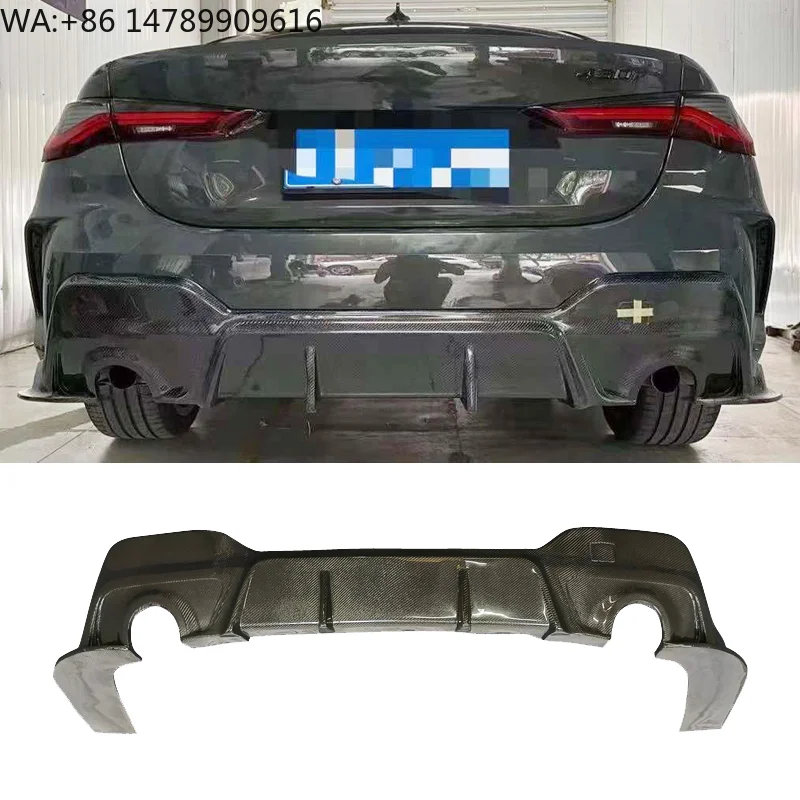 4 Series G22 G23 425i 430i Carbon Fiber Rear Diffuser For  4 Series G22 2021-2022