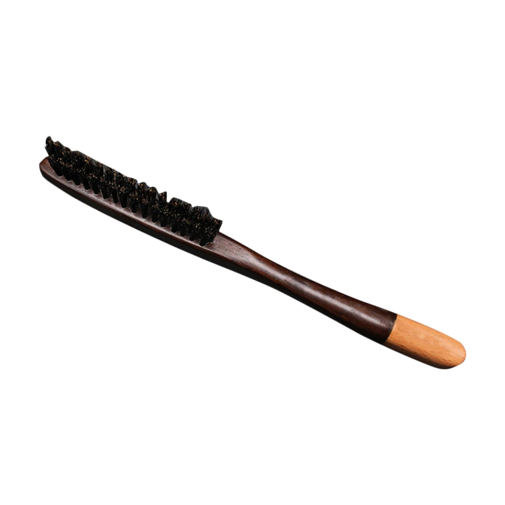 

Mens Wooden Handle Detangling Bristles Brush Portable Styling Tool For Curly Thick Travel Comb Bristle Hair Brush