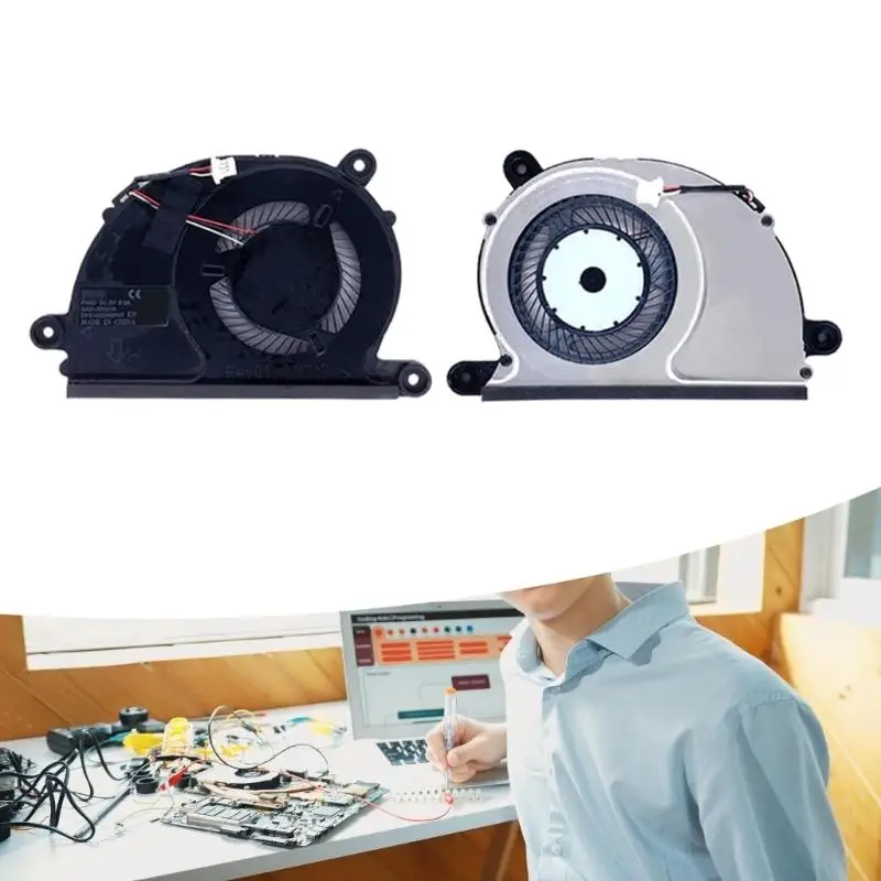 Efficient Cooling Fan For ATIV BA31-00161A Laptop With Quiet Operation And Durability ABS Metal Construction H8WD